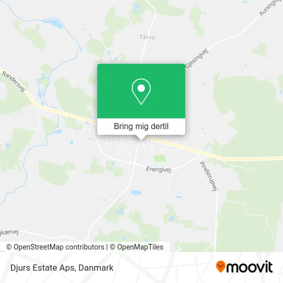 Djurs Estate Aps kort