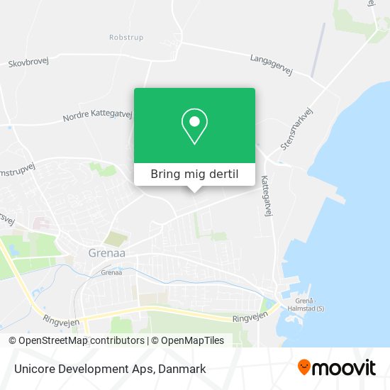Unicore Development Aps kort