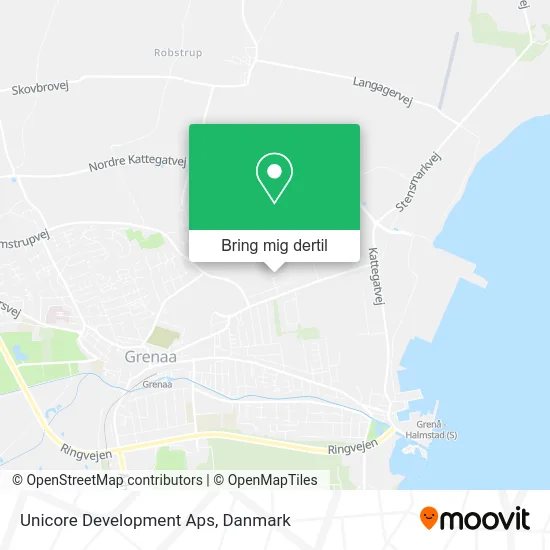 Unicore Development Aps kort