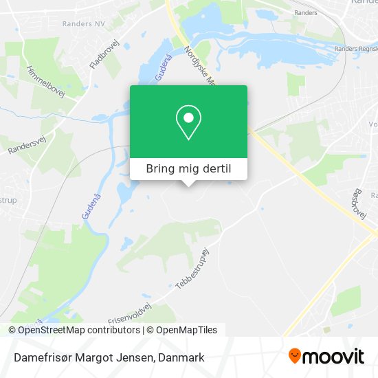 Damefrisør Margot Jensen kort