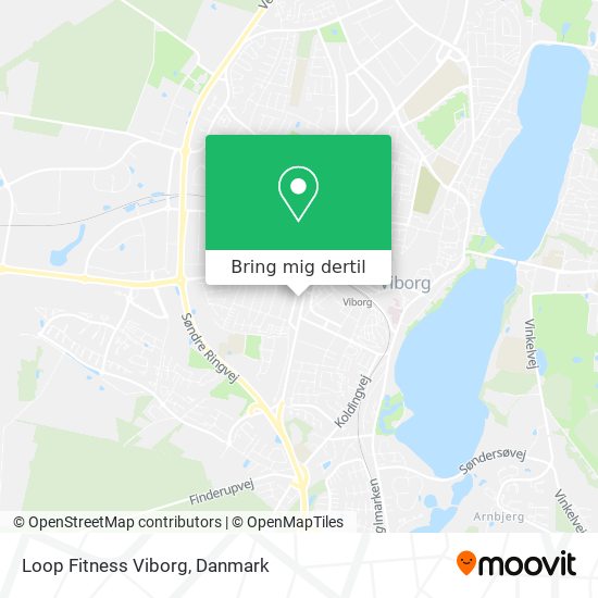 Loop Fitness Viborg kort