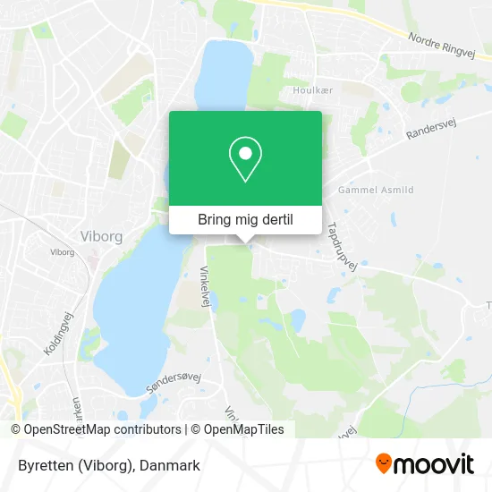 Byretten (Viborg) kort