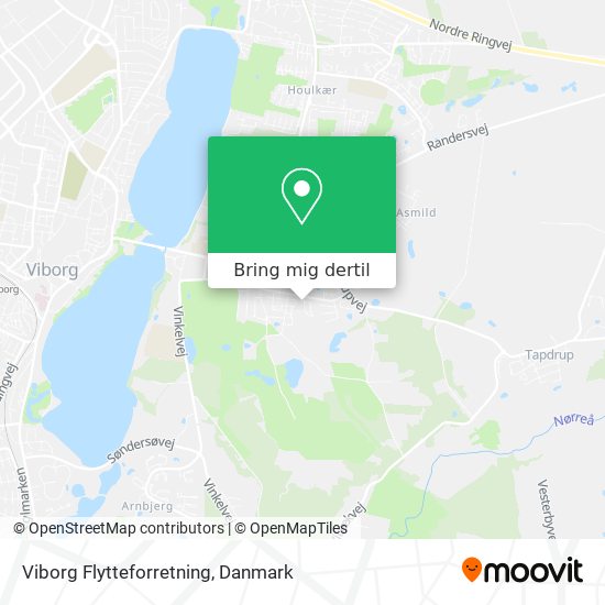 Viborg Flytteforretning kort