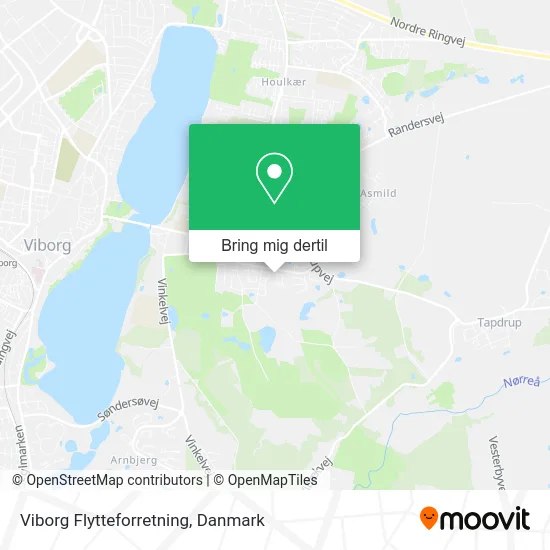 Viborg Flytteforretning kort