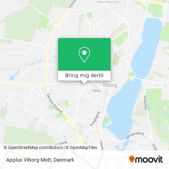 Applus Viborg Midt kort