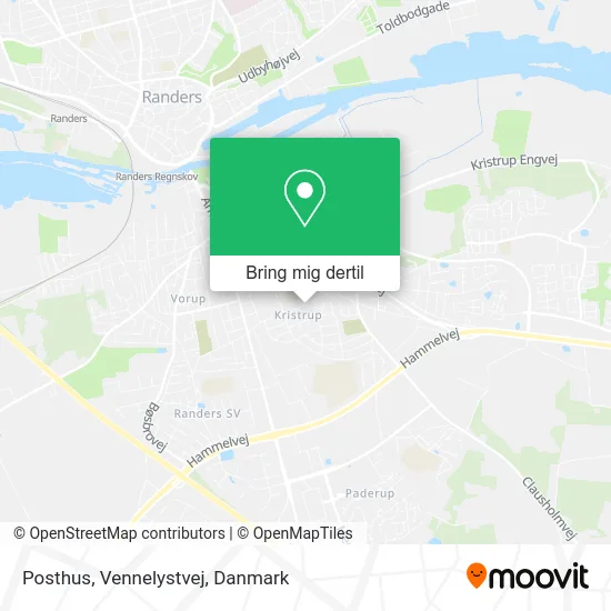 Posthus, Vennelystvej kort