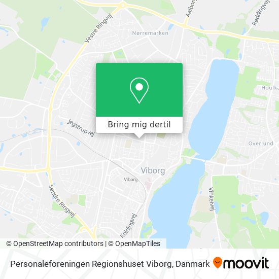 Personaleforeningen Regionshuset Viborg kort