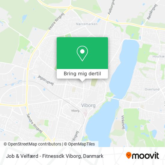 Job & Velfærd - Fitnessdk Viborg kort