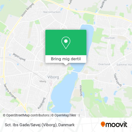 Sct. Ibs Gade/Søvej (Viborg) kort