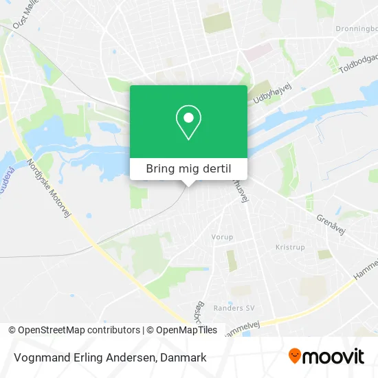 Vognmand Erling Andersen kort