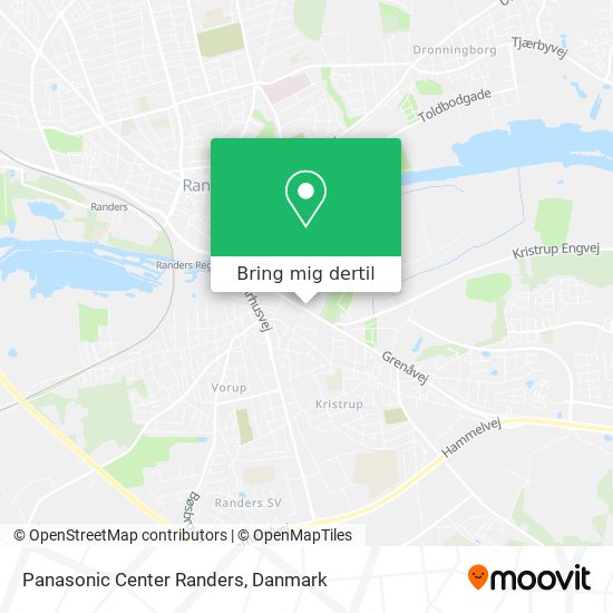 Panasonic Center Randers kort