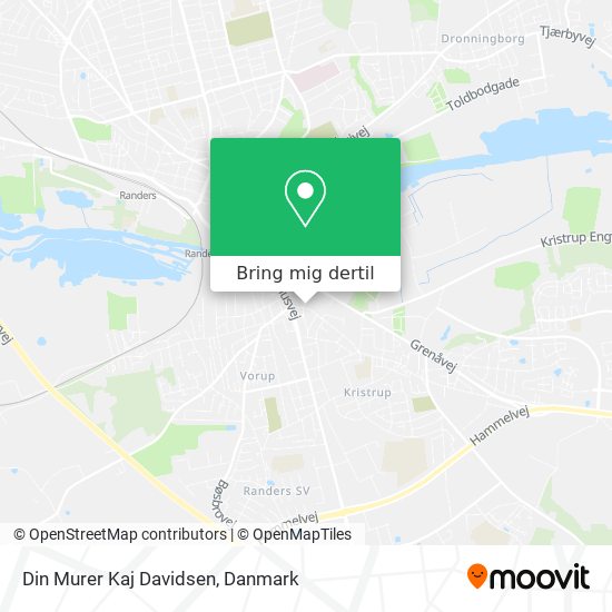 Din Murer Kaj Davidsen kort