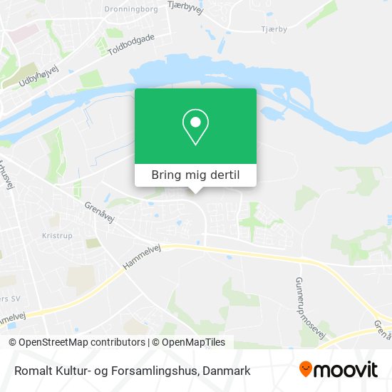 Romalt Kultur- og Forsamlingshus kort