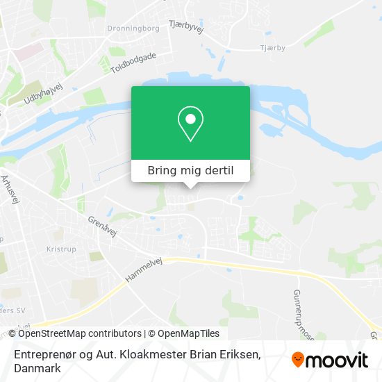 Entreprenør og Aut. Kloakmester Brian Eriksen kort