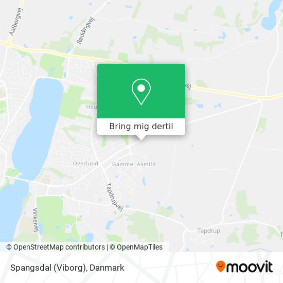 Spangsdal (Viborg) kort