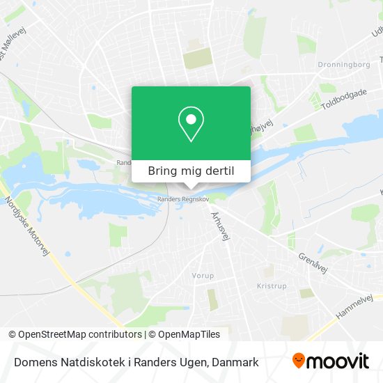 Domens Natdiskotek i Randers Ugen kort