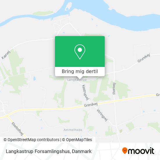 Langkastrup Forsamlingshus kort