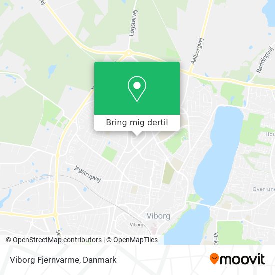 Viborg Fjernvarme kort