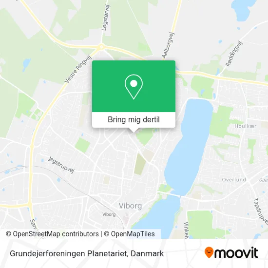 Grundejerforeningen Planetariet kort