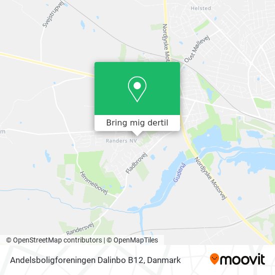 Andelsboligforeningen Dalinbo B12 kort