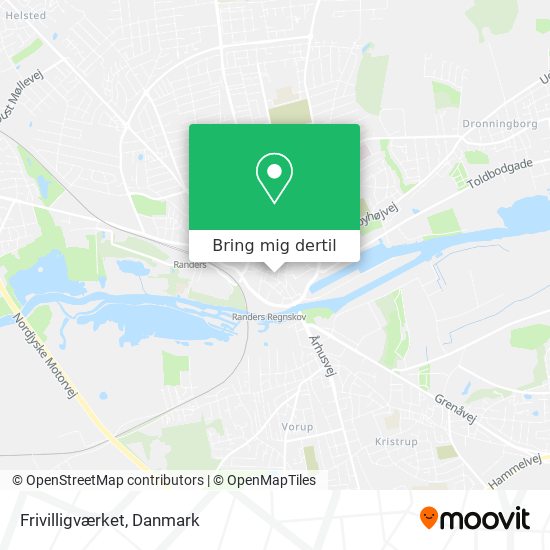 Frivilligværket kort