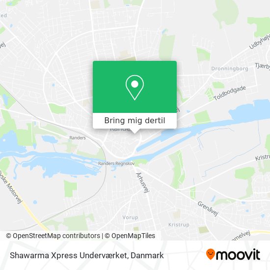 Shawarma Xpress Underværket kort