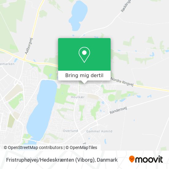 Fristruphøjvej / Hedeskrænten (Viborg) kort