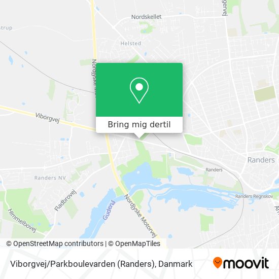 Viborgvej / Parkboulevarden (Randers) kort