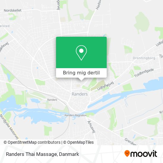 Randers Thai Massage kort