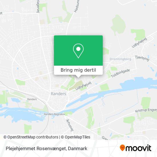 Plejehjemmet Rosenvænget kort