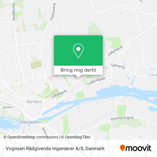 Vognsen Rådgivende Ingeniører A / S kort