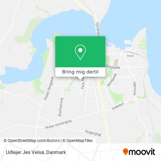 Udlejer Jes Velsø kort