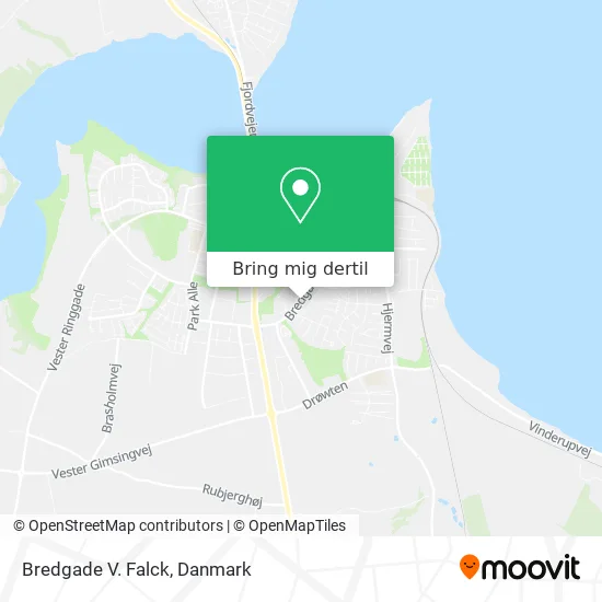 Bredgade V. Falck kort
