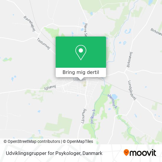 Udviklingsgrupper for Psykologer kort