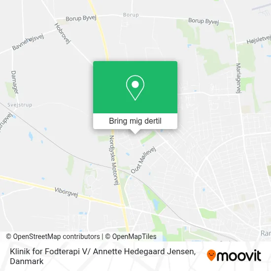 Klinik for Fodterapi V/ Annette Hedegaard Jensen kort