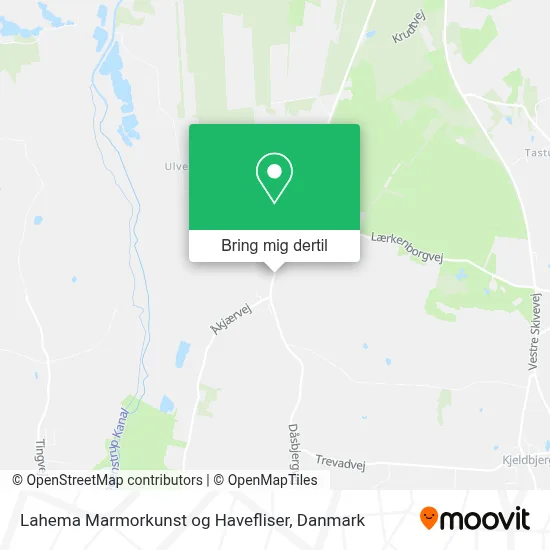 Lahema Marmorkunst og Havefliser kort
