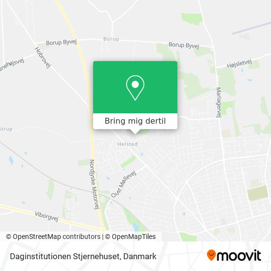 Daginstitutionen Stjernehuset kort