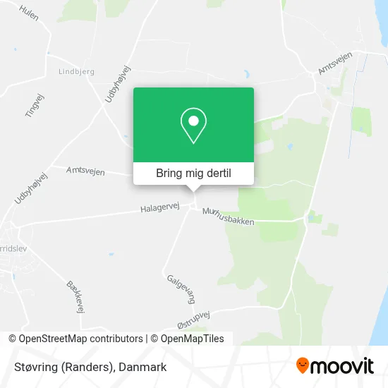 Støvring (Randers) kort