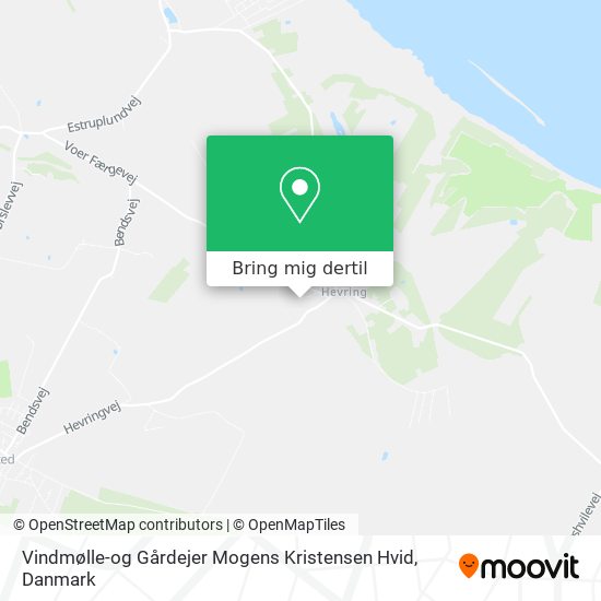 Vindmølle-og Gårdejer Mogens Kristensen Hvid kort