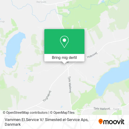Vammen El.Service V/ Simested el-Service Aps kort