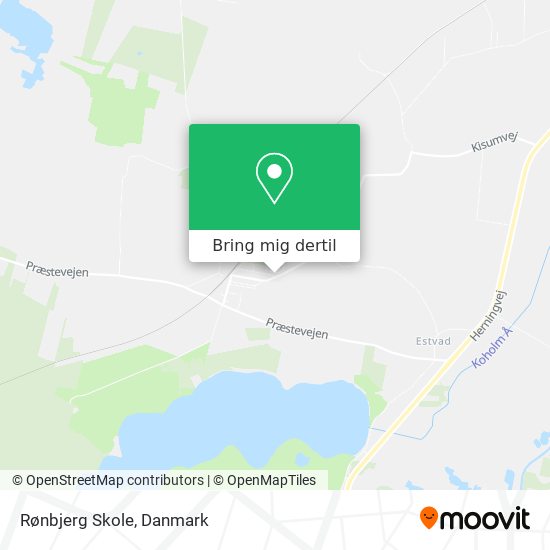 Rønbjerg Skole kort