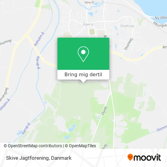 Skive Jagtforening kort