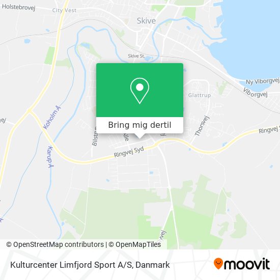 Kulturcenter Limfjord Sport A / S kort