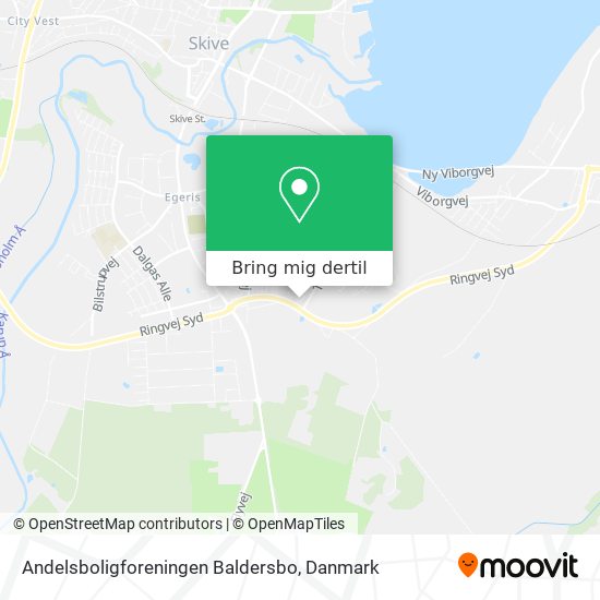 Andelsboligforeningen Baldersbo kort