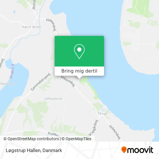 Løgstrup Hallen kort