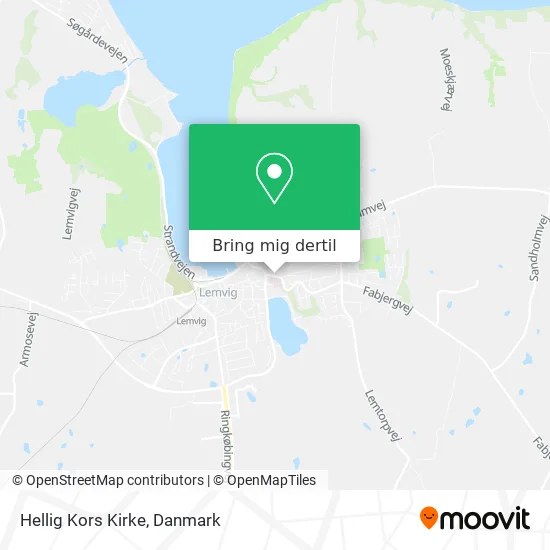 Hellig Kors Kirke kort