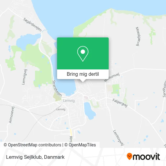 Lemvig Sejlklub kort