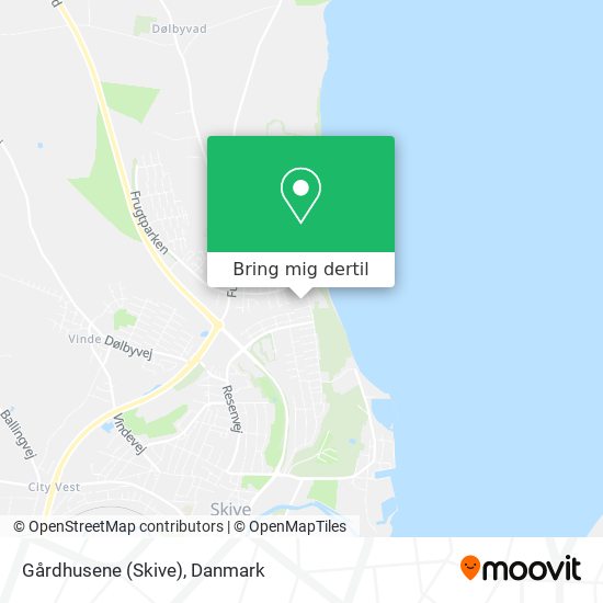 Gårdhusene (Skive) kort