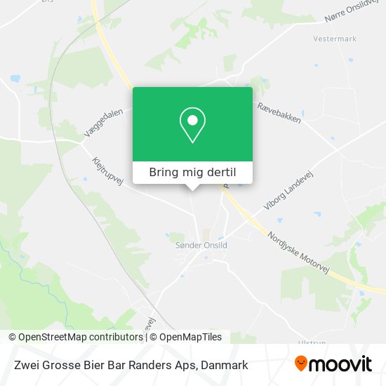 Zwei Grosse Bier Bar Randers Aps kort