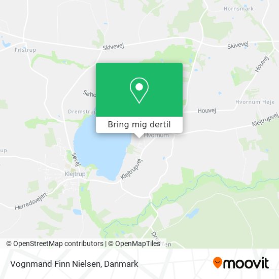 Vognmand Finn Nielsen kort